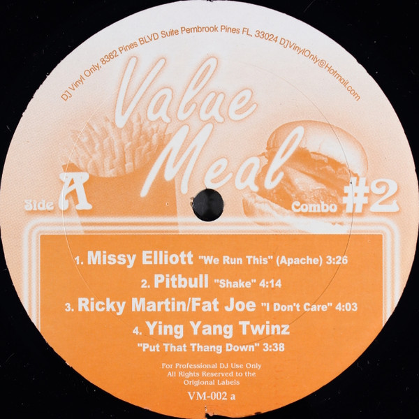 Various - Blend Setters: Value Meal Combo #2 | DJ Vinyl Only (VM-002) - main