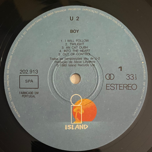 U2 - Boy | Island Records (202.913) - 3