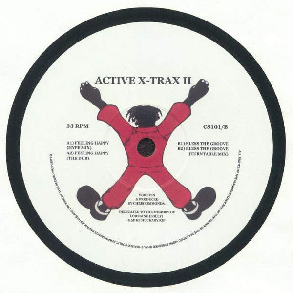 Chris Simmonds - Active X-Trax II | Cross Section Records (CS101) - 2 Chris Simmonds - Active X-Trax II | Cross Section Records (CS101) - 2