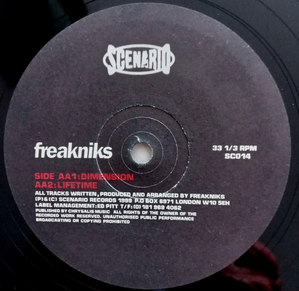 Freakniks - Ordinary Day | Scenario Records (SC014) - 3