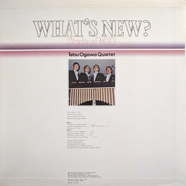 What's New? (Study of MJQ)