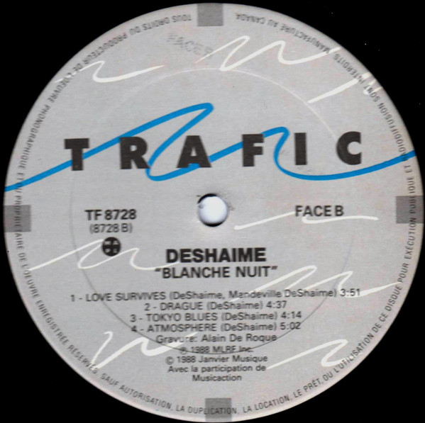 Daniel DeShaime - Blanche Nuit | Trafic (TF 8728) - 4