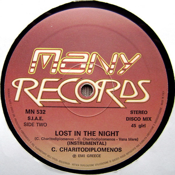 Costas Charitodiplomenos - Lost In The Night (Remix) | Many Records (MN 532) - 4 Costas Charitodiplomenos - Lost In The Night (Remix) | Many Records (MN 532) - 4