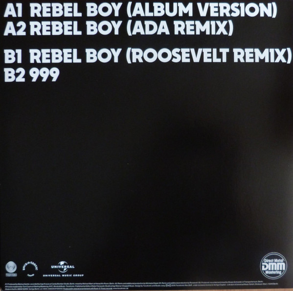 Tocotronic - Rebel Boy | Vertigo (00602547425133) - 2
