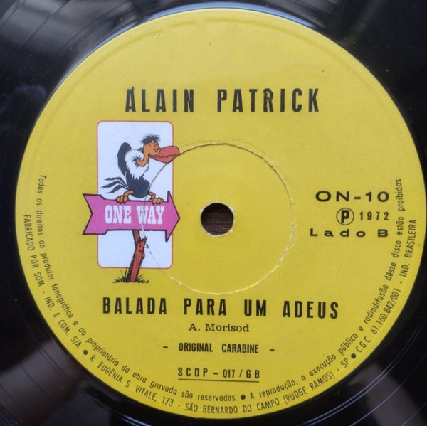 Alain Patrick - Concerto Para Um Verão | One Way (ON-10) - 4