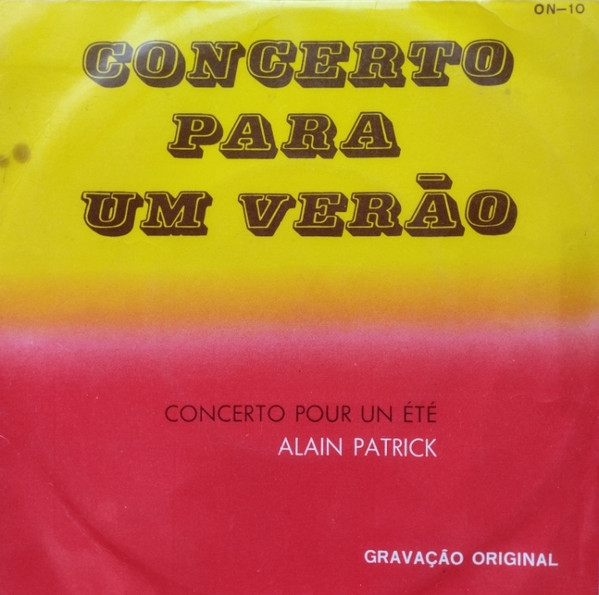 Alain Patrick - Concerto Para Um Verão | One Way (ON-10) - main