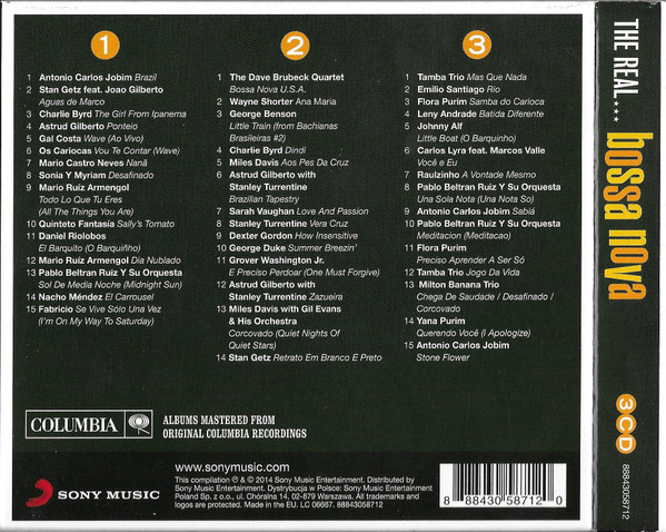 Various - The Real... Bossa Nova (The Ultimate Bossa Nova Collection) | Columbia (88843058712) - 2