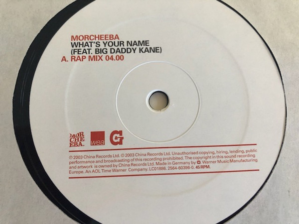 Morcheeba - What's Your Name | China Records (2564-60396-0) - 3 Morcheeba - What's Your Name | China Records (2564-60396-0) - 3