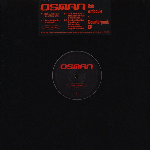 Rob Amboule - Counterpunk EP | OSMAN (OSM001)
