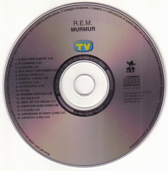 R.E.M. - Murmur | Sorrisi E Canzoni TV (GA90207) - 3 R.E.M. - Murmur | Sorrisi E Canzoni TV (GA90207) - 3