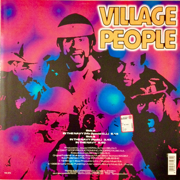 Village People - In The Navy | 12 Inch Stars (TIX 072) - 2