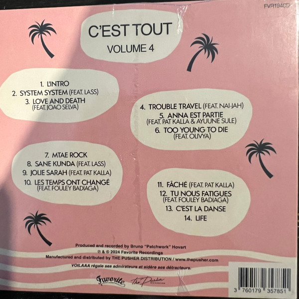 Voilaaa - C'est Tout | Favorite Recordings (FVR 194LP) - 2