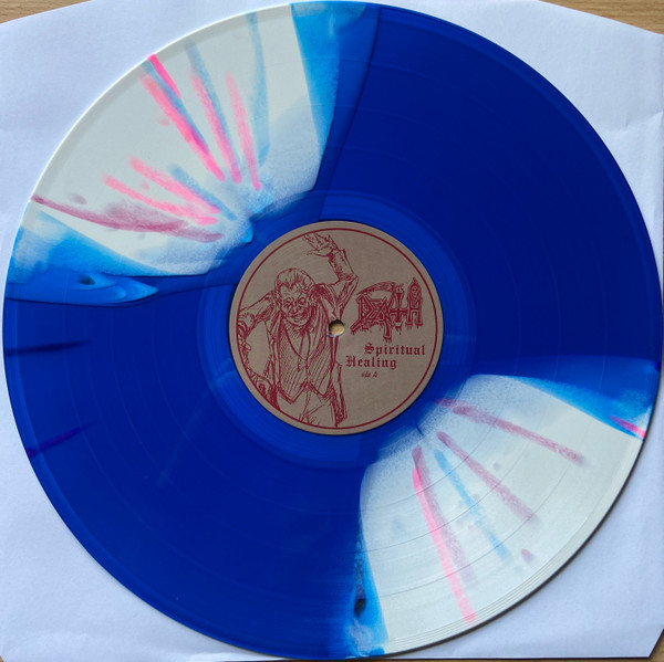 Death - Spiritual Healing (Limited Edition - Butterfly Wings And Neon Pink, Red And Cyan Blue Splatter Vinyl) [Vinyl] | Relapse Records (RR7194) - 3
