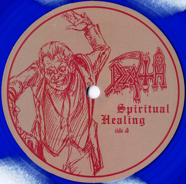 Death - Spiritual Healing (Limited Edition - Butterfly Wings And Neon Pink, Red And Cyan Blue Splatter Vinyl) [Vinyl] | Relapse Records (RR7194) - 4