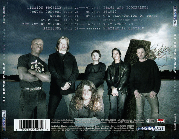 Threshold - Subsurface | Inside Out Music (IOMSECD 178) - 4 Threshold - Subsurface | Inside Out Music (IOMSECD 178) - 4