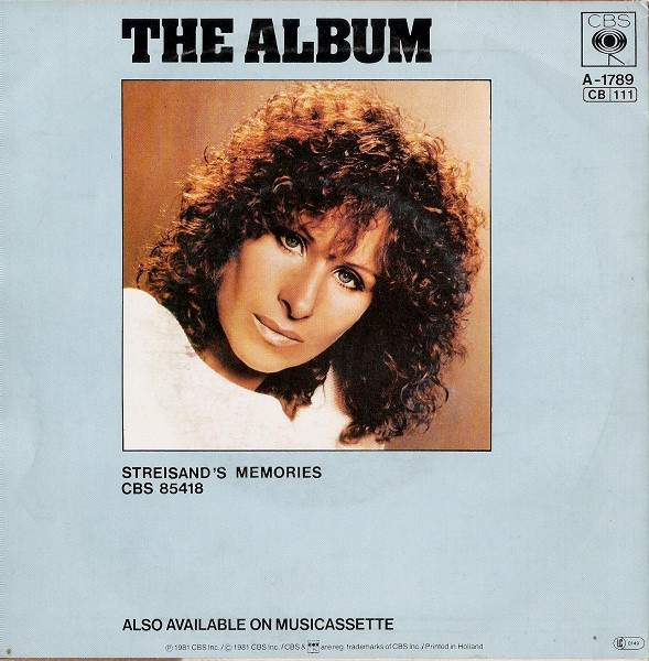 Barbra Streisand - Comin' In And Out Of Your Life | CBS (CBSA 1789) - 2