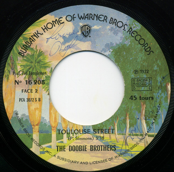 The Doobie Brothers - Listen To The Music | Warner Bros. Records (16 208) - 4 The Doobie Brothers - Listen To The Music | Warner Bros. Records (16 208) - 4