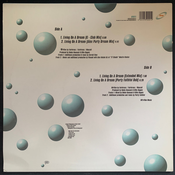 Right Said Fred - Living On A Dream | Happy Valley Records (HVRT1) - 2