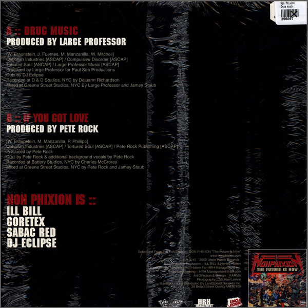 Non Phixion - Drug Music / If You Got Love | Landspeed Records (LSR 3010) - 2