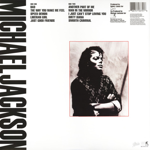 Michael Jackson - Bad [Vinyl] | Epic (88875143741) - 3