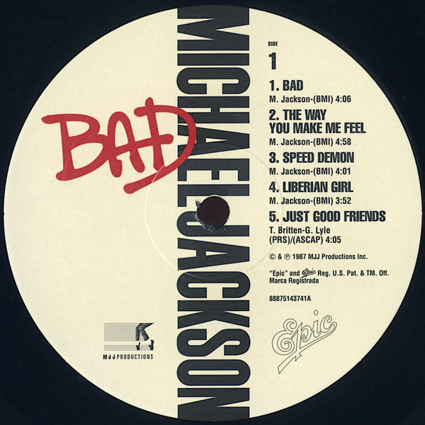 Michael Jackson - Bad [Vinyl] | Epic (88875143741) - 4