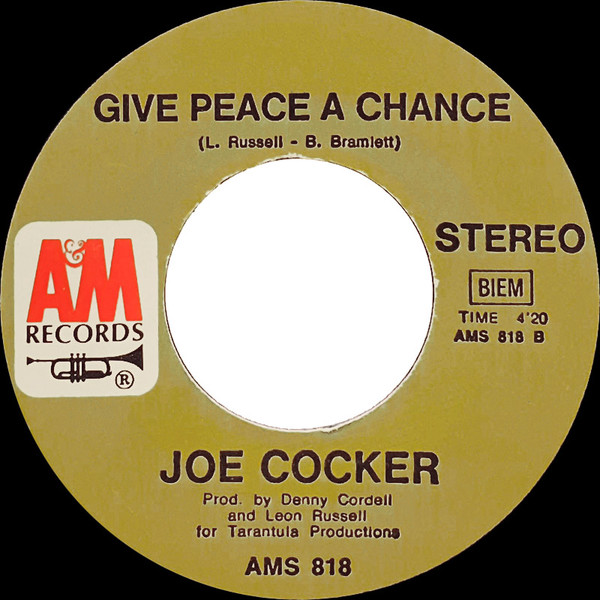 Joe Cocker - Cry Me A River | A&M Records (AMS 818) - 4 Joe Cocker - Cry Me A River | A&M Records (AMS 818) - 4