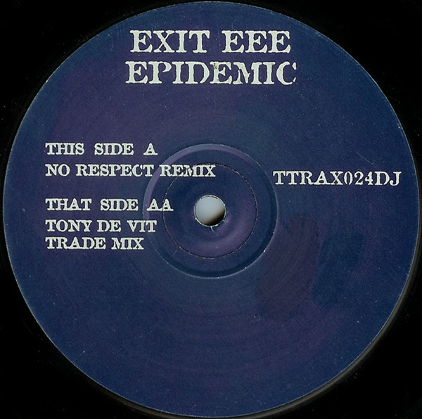 Exit EEE - Epidemic | Tripoli Trax (TTRAX024DJ) - 2 Exit EEE - Epidemic | Tripoli Trax (TTRAX024DJ) - 2