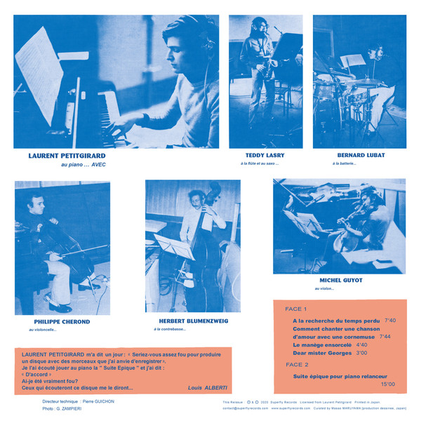 Laurent Petitgirard - Suite Epique | Superfly Records (SRLP035) - 3 Laurent Petitgirard - Suite Epique | Superfly Records (SRLP035) - 3