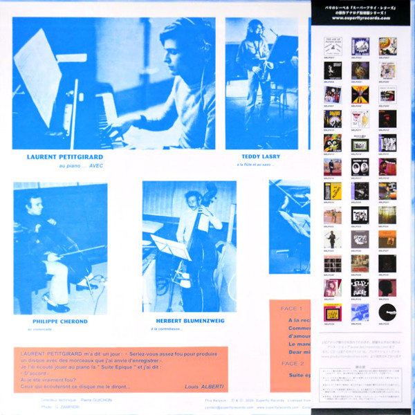 Laurent Petitgirard - Suite Epique | Superfly Records (SRLP035) - 2 Laurent Petitgirard - Suite Epique | Superfly Records (SRLP035) - 2