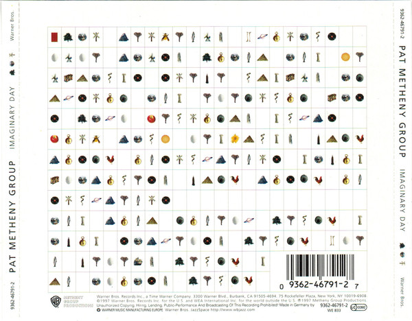 Pat Metheny Group - Imaginary Day | Warner Bros. Records (9362-46791-2) - 2