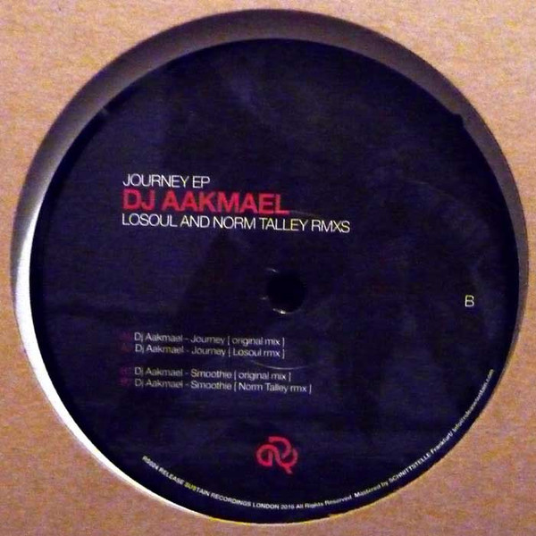 DJ Aakmael - Journey EP | Release Sustain (RS024) - main