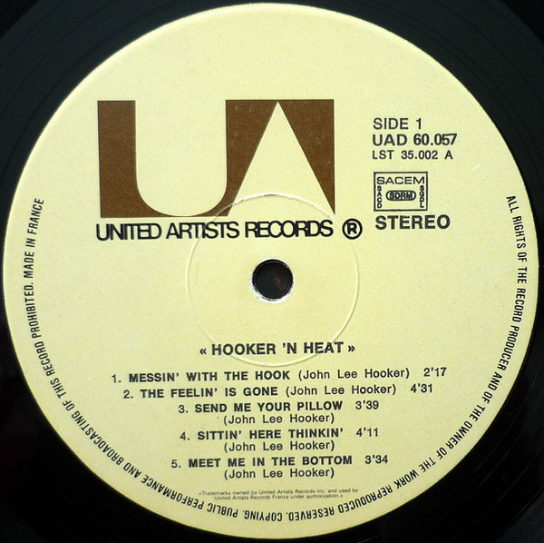 Canned Heat & John Lee Hooker - Hooker 'N Heat | United Artists Records (UAD 60057/8) - 3 Canned Heat & John Lee Hooker - Hooker 'N Heat | United Artists Records (UAD 60057/8) - 3