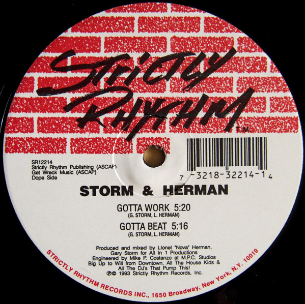 Storm & Herman - Freak You Down | Strictly Rhythm (SR12214) - 2