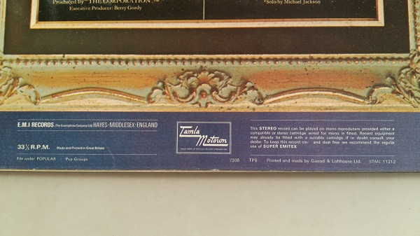 The Jackson 5 - Greatest Hits | Tamla Motown (STML 11212) - 3 The Jackson 5 - Greatest Hits | Tamla Motown (STML 11212) - 3