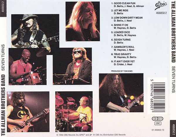 The Allman Brothers Band - Seven Turns | Epic (466850 2) - 2