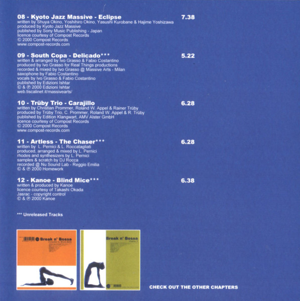 Various - Break N' Bossa Chapter 3 | Schema (SCCD 321) - 4