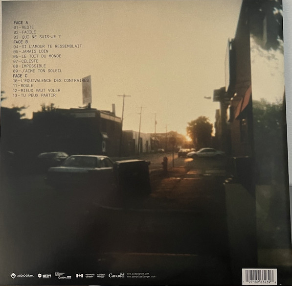 Daniel Bélanger - Nous (2LP) [Vinyl] | Audiogram (AD 10267) - 3