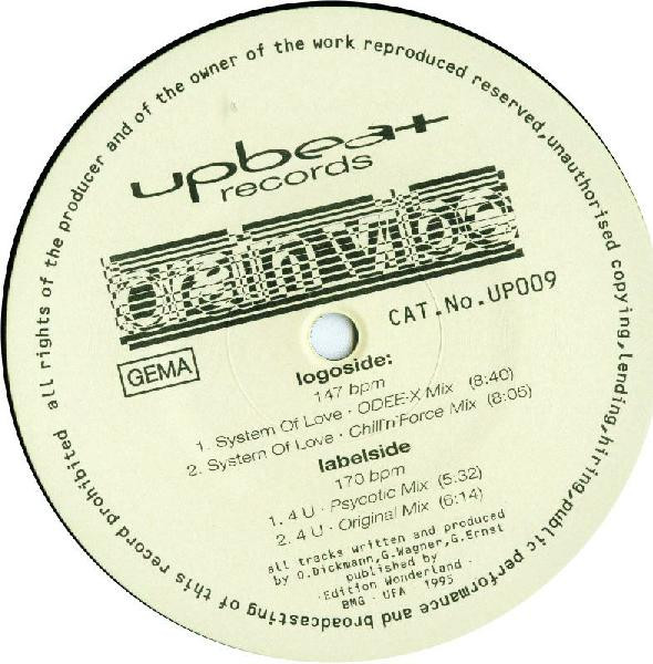 Brainvibe - System Of Love | Upbeat Records (UP009) - 2