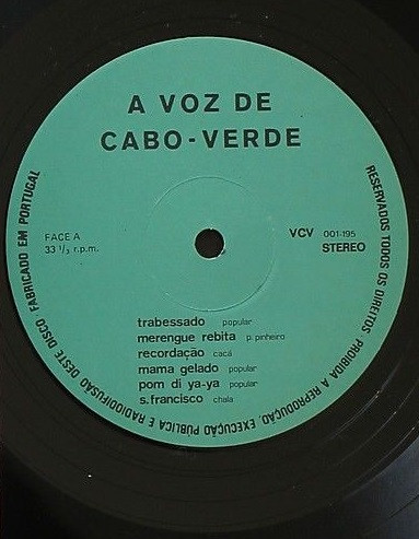 Os Apolos - Recordação | A Voz De Cabo-Verde (VCV 001-195) - 3 Os Apolos - Recordação | A Voz De Cabo-Verde (VCV 001-195) - 3
