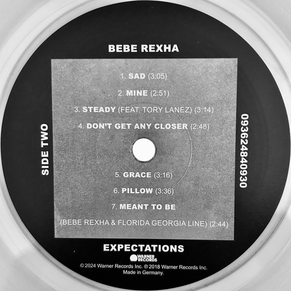 Bebe Rexha - Expectations | Warner Records (9362-48409-3) - 4 Bebe Rexha - Expectations | Warner Records (9362-48409-3) - 4