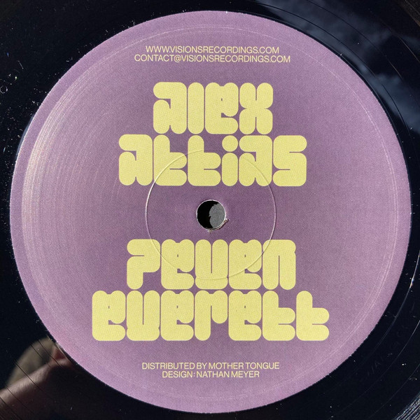 Alex Attias , Peven Everett - Love Dimension | Visions Recordings (VISIO 038) - main Alex Attias , Peven Everett - Love Dimension | Visions Recordings (VISIO 038) - main