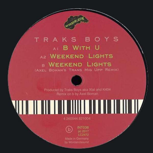Traks Boys - B With U | Internasjonal (INT036) - main