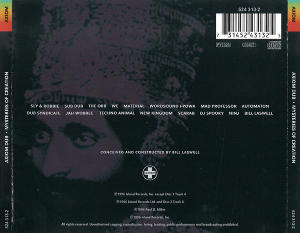 Various - Axiom Dub - Mysteries Of Creation | Axiom (524 313-2) - 2 Various - Axiom Dub - Mysteries Of Creation | Axiom (524 313-2) - 2