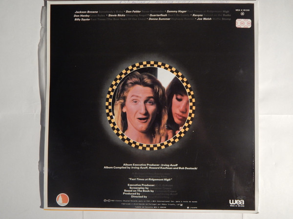 Various - Fast Times At Ridgemont High • Music From The Motion Picture | WEA (U 99246) - 2