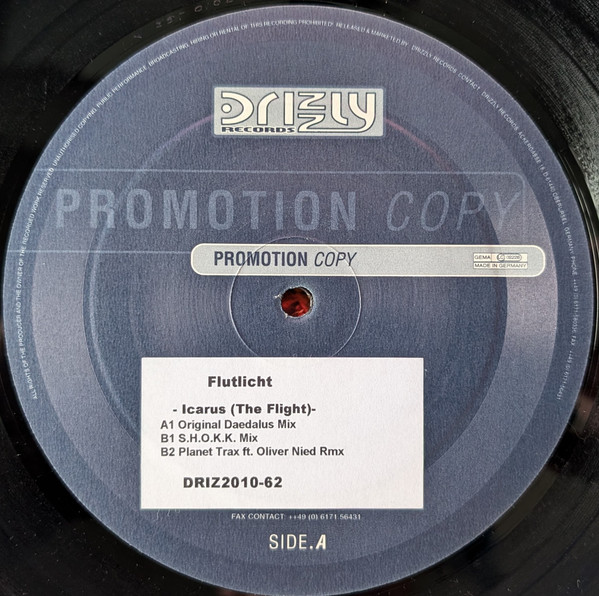 Flutlicht - Icarus (The Flight) | Drizzly (DRIZ2010/62) - 3