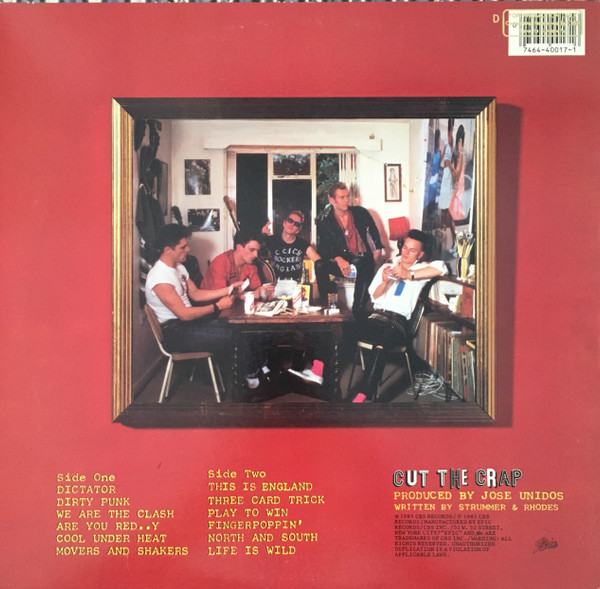 The Clash - Cut The Crap - Vinilo | Epic (FE 40017) - 2 The Clash - Cut The Crap - Vinilo | Epic (FE 40017) - 2