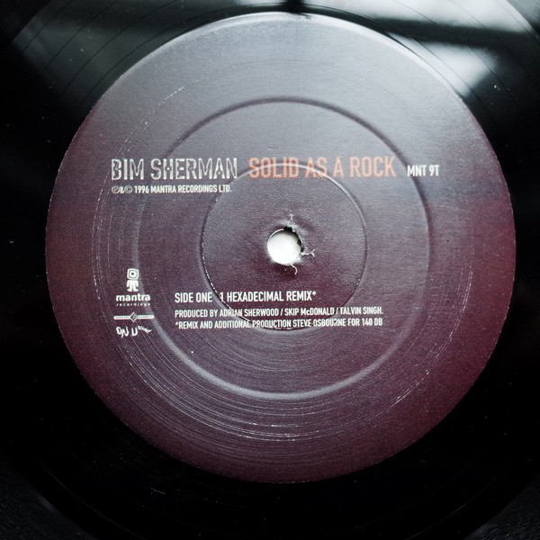 Bim Sherman - Solid As A Rock | Mantra Recordings (MNT9T) - 3 Bim Sherman - Solid As A Rock | Mantra Recordings (MNT9T) - 3