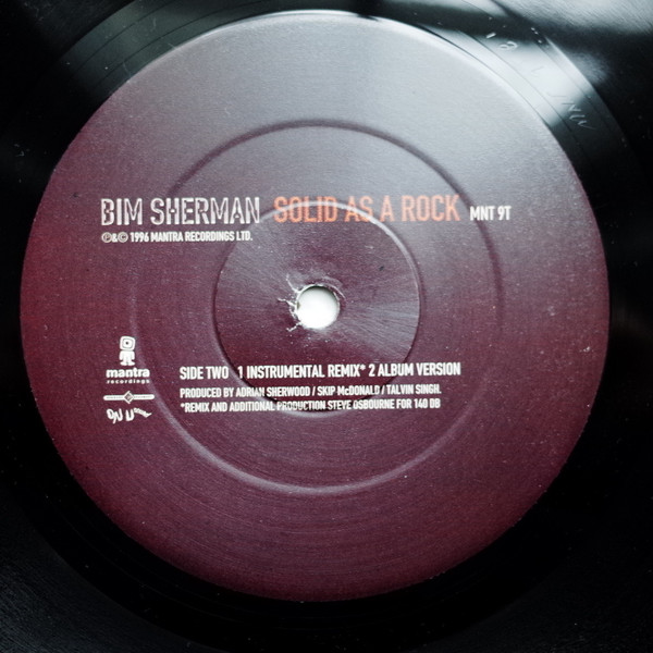 Bim Sherman - Solid As A Rock | Mantra Recordings (MNT9T) - 4 Bim Sherman - Solid As A Rock | Mantra Recordings (MNT9T) - 4