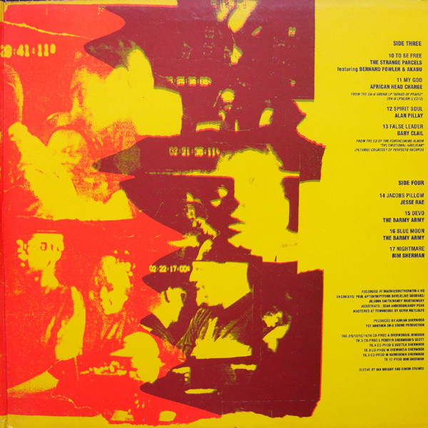 Various - Pay It All Back Volume Three | On-U Sound (ON-U LP 53) - 4