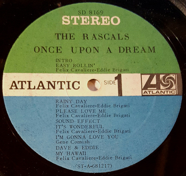 The Rascals - Once Upon A Dream | Atlantic (SD 8169) - 2 The Rascals - Once Upon A Dream | Atlantic (SD 8169) - 2
